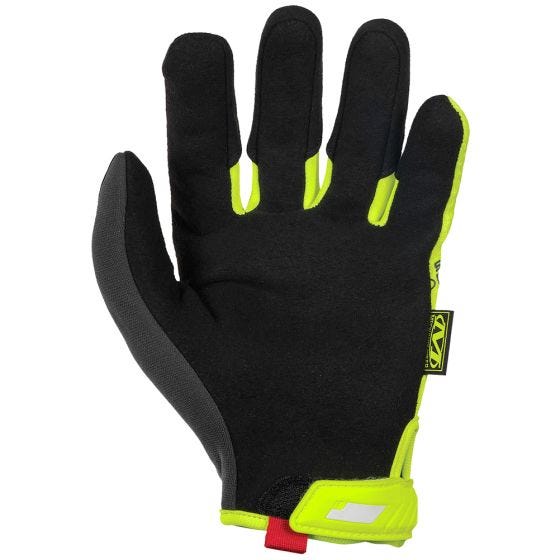Mechanix Wear CR5 Original Gloves Hi-Viz Yellow Grey