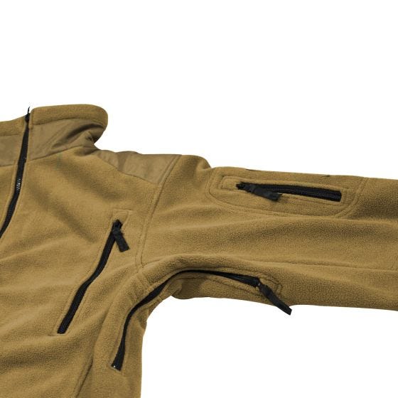 MFH Heavy Strike Fleece Jacket Coyote Tan