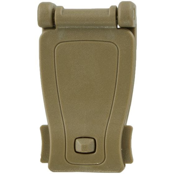 MFH Plastic MOLLE Adapter Clip Coyote Tan