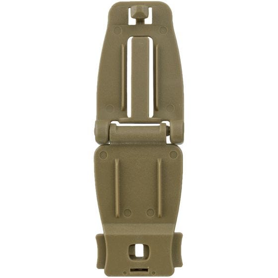 MFH Plastic MOLLE Adapter Clip Coyote Tan