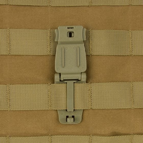 MFH Plastic MOLLE Adapter Clip Coyote Tan