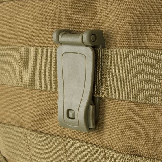 MFH Plastic MOLLE Adapter Clip Coyote Tan