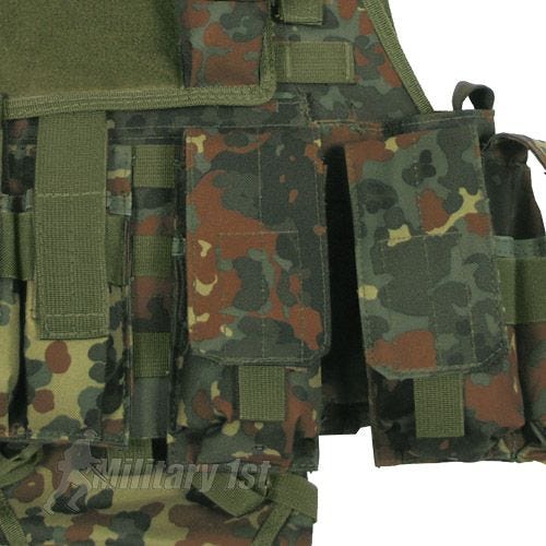 MFH Tactical MOLLE Vest Ranger Flecktarn