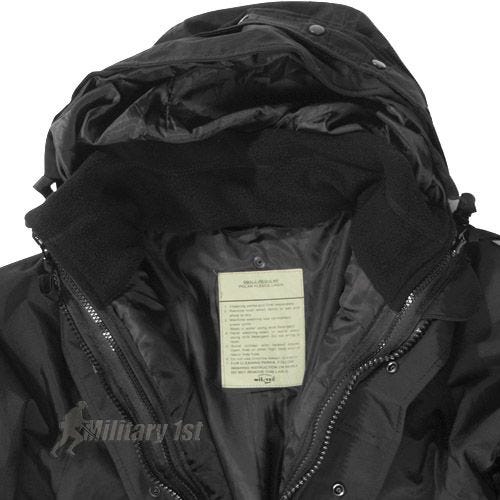 Mil-Tec ECWCS Jacket with Fleece Black