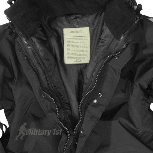 Mil-Tec ECWCS Jacket with Fleece Black