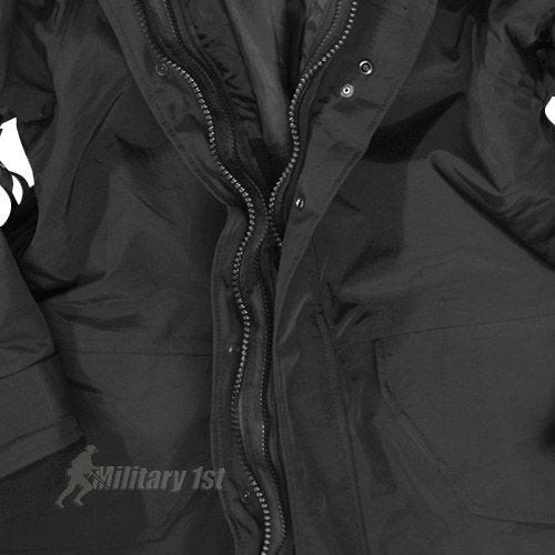 Mil-Tec ECWCS Jacket with Fleece Black