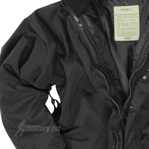 Mil-Tec ECWCS Jacket with Fleece Black
