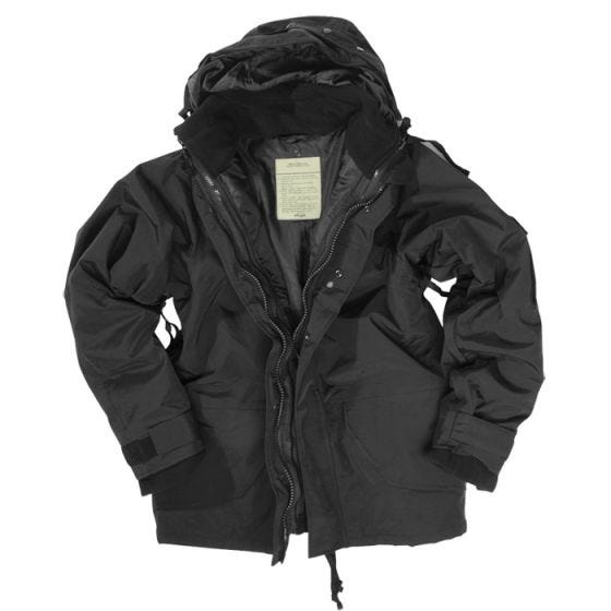 Mil-Tec ECWCS Jacket with Fleece Black