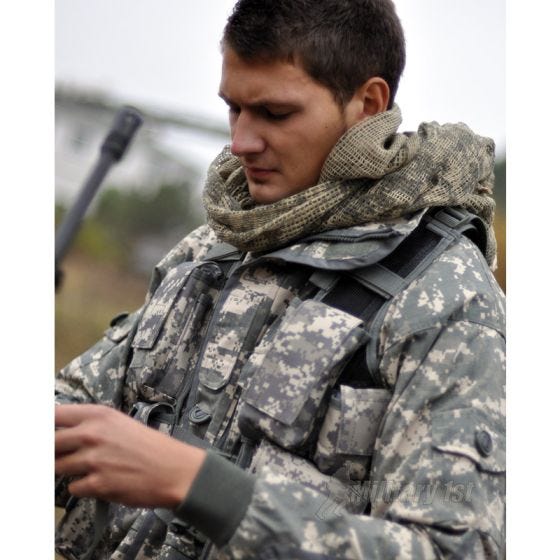 Mil-Tec Net Scarf Flecktarn