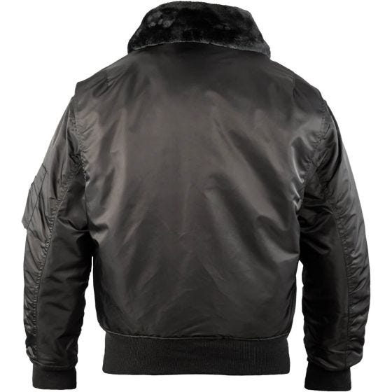 Mil-Tec CWU-45P Jacket with Fur Collar - back.