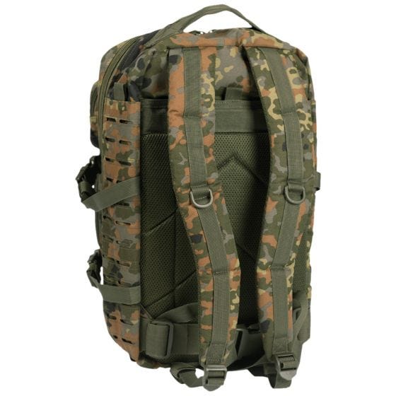 Mil-Tec US Assault Pack Large Laser Cut Flecktarn