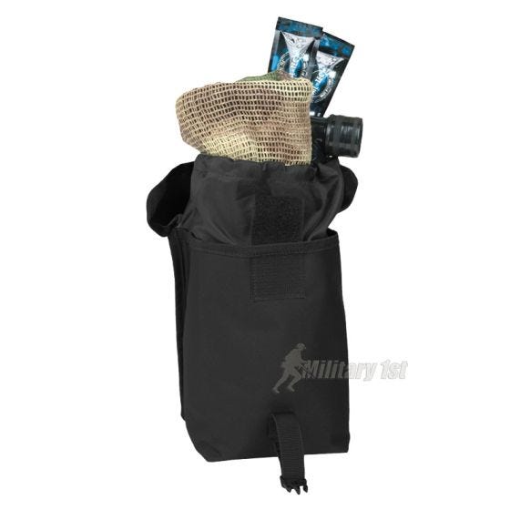 Mil-Tec Utility Pouch Large MOLLE Black