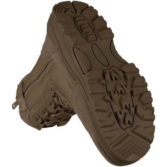 Mil-Tec Tactical Side Zip Boots Brown