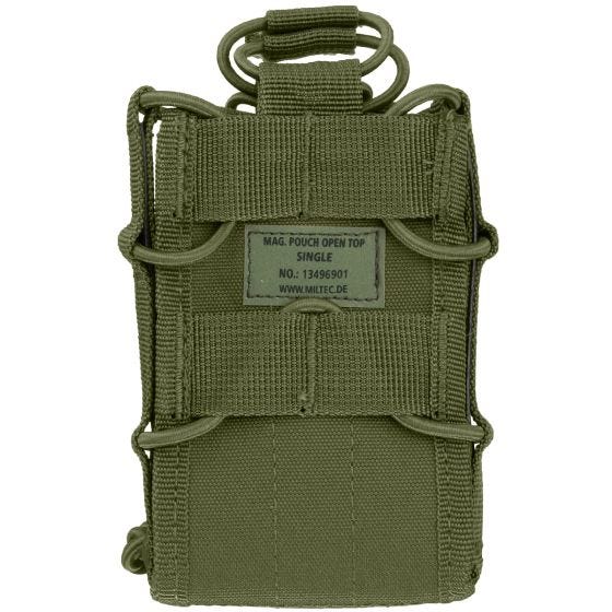 Mil-Tec Open Top Single Mag Pouch Olive