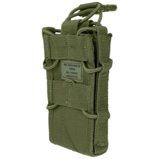 Mil-Tec Open Top Single Mag Pouch Olive