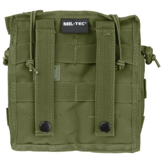 Mil-Tec Open Top Double Mag Pouch Olive