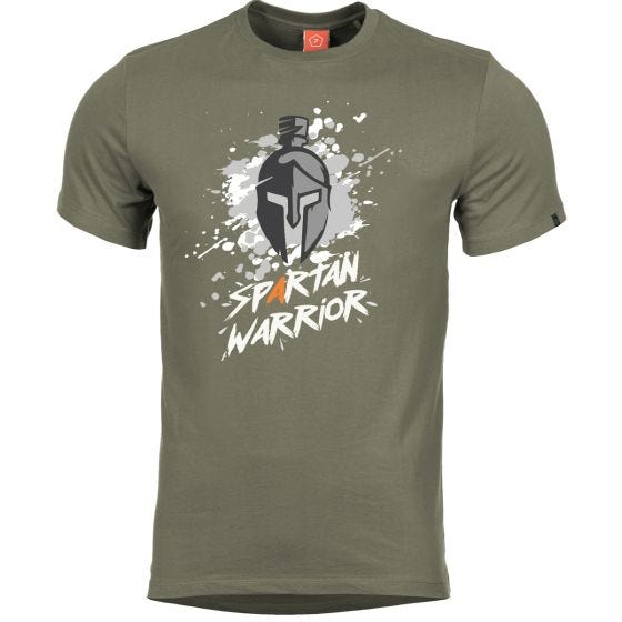 Pentagon Ageron Spartan Warrior T-Shirt Olive
