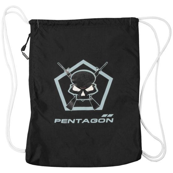 Pentagon Moho Gym Bag Skull Stamp Black