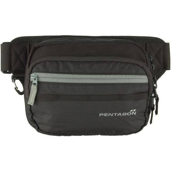Pentagon Runner Concealment Pouch Black