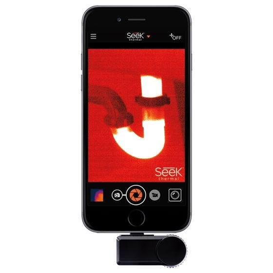 Seek Thermal Compact XR iOS Camera Black