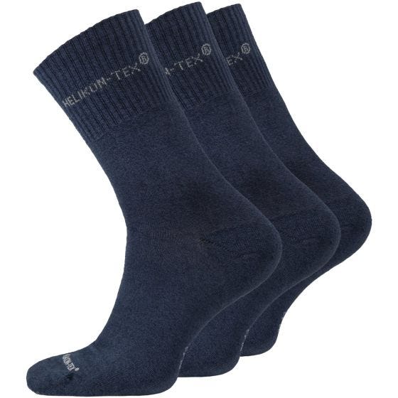 Helikon 3-Pack All Round Socks Navy Blue