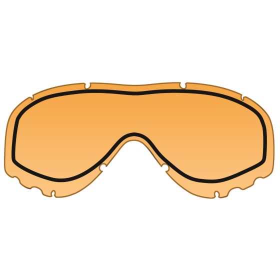 Wiley X Spear Goggles - Dual Smoke Grey + Clear + Light Rust Lens / Matte Black Frame