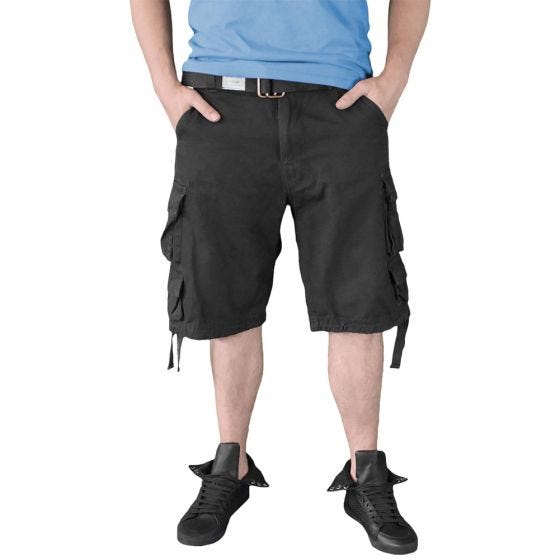Surplus Division Shorts Black