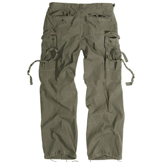 Surplus Vintage Fatigues Trousers Olive