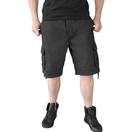 Surplus Vintage Shorts Washed Black
