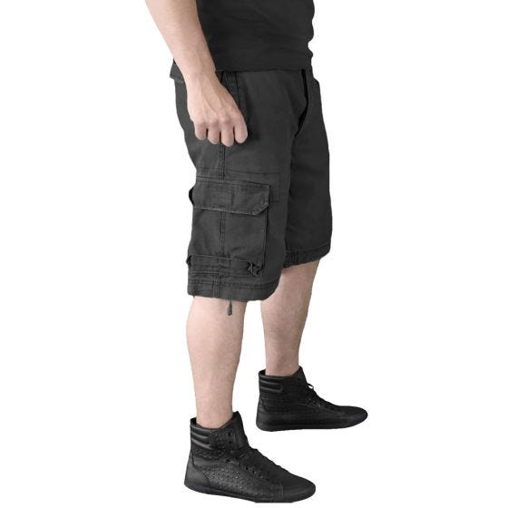 Surplus Vintage Shorts Washed Black