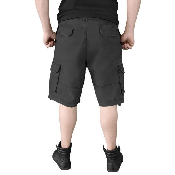 Surplus Vintage Shorts Washed Black