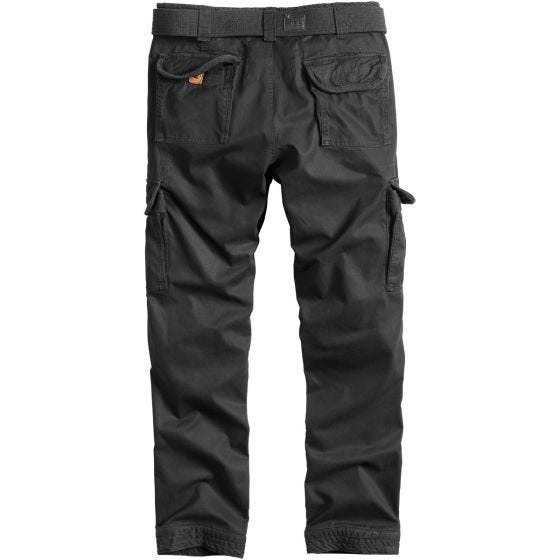 Surplus Premium Slimmy Trousers Black Washed
