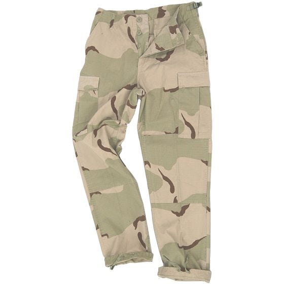 Teesar BDU Trousers Ripstop 3-Colour Desert