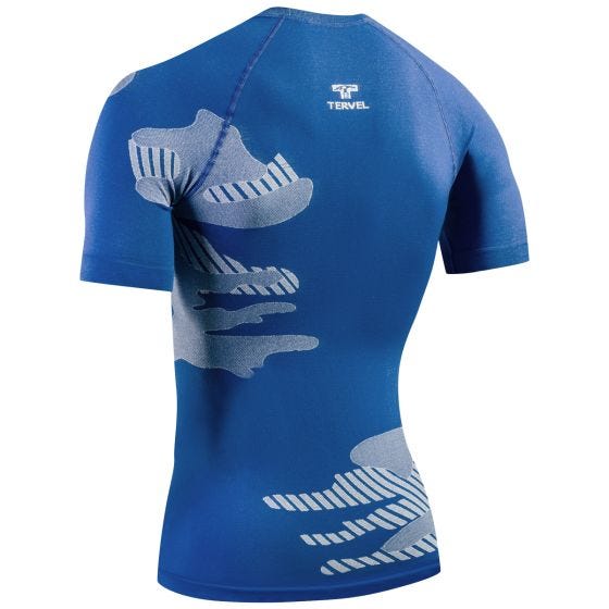 Tervel Optiline Light Shirt Short Sleeve Blue/White