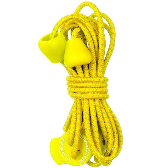 Ultimate Performance Reflective Elastic Laces Yellow