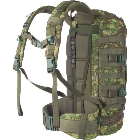 Wisport ZipperFox 25L Rucksack PenCott GreenZone